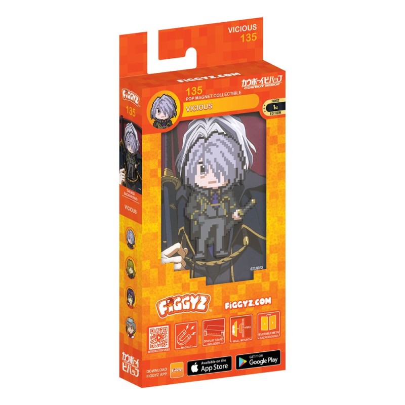 Cowboy Bebop magnet à collectionner FiGGYZ Vicious 11 cm