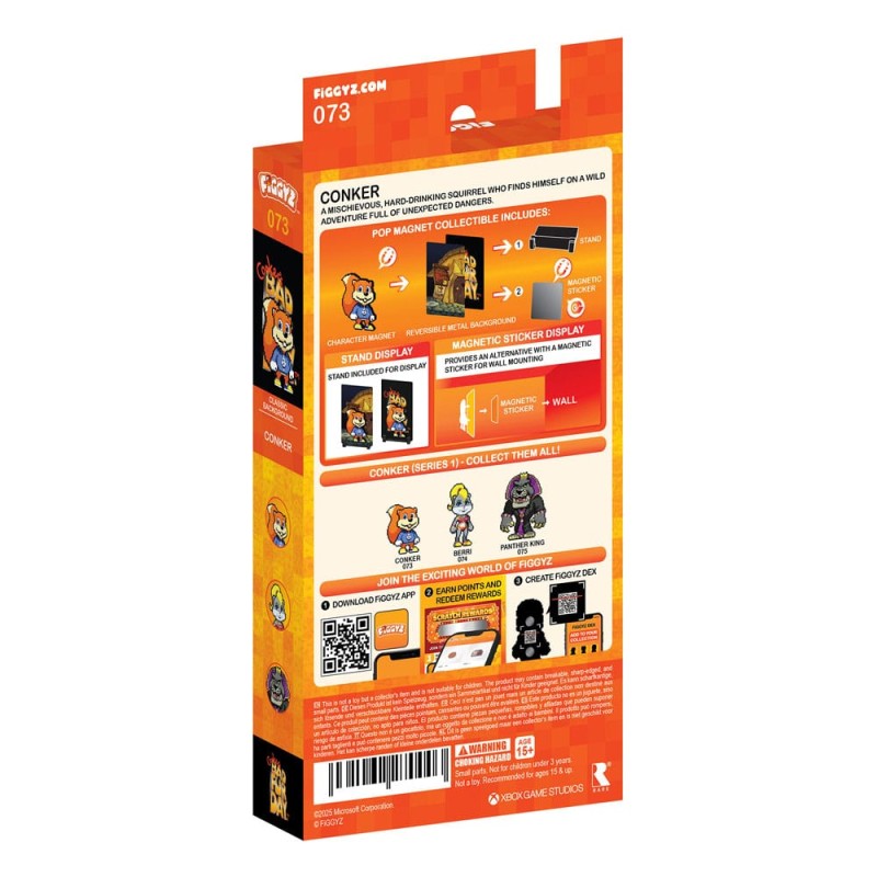 Conker's Bad Fur Day magnet à collectionner FiGGYZ Conker 11 cm