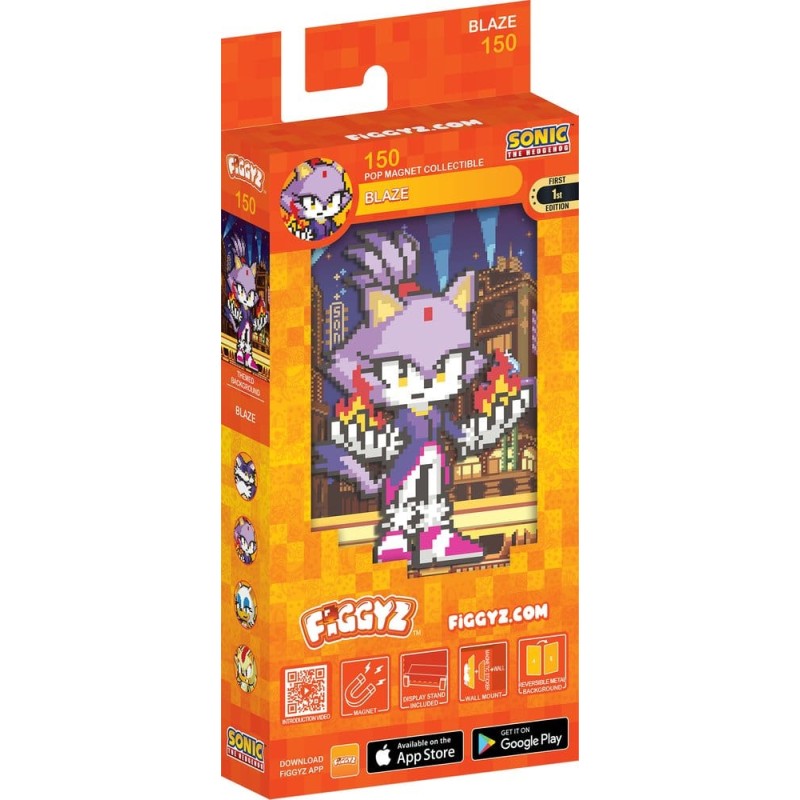 Sonic the Hedgehog (Modern) magnet à collectionner FiGGYZ Blaze the Cat 11 cm