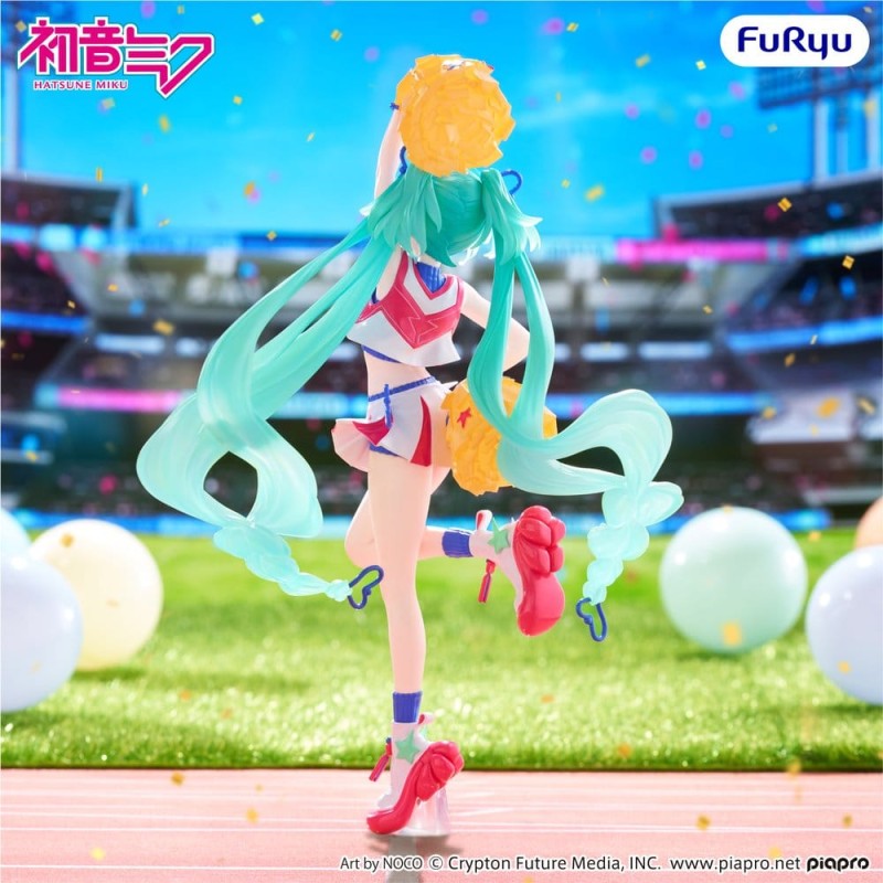 Hatsune Miku figurine PVC Muchute Cheerleader Ver. 22 cm