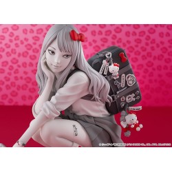 Junji Ito figurine PVC Gyaru Tomie x Hello Kitty 14 cm