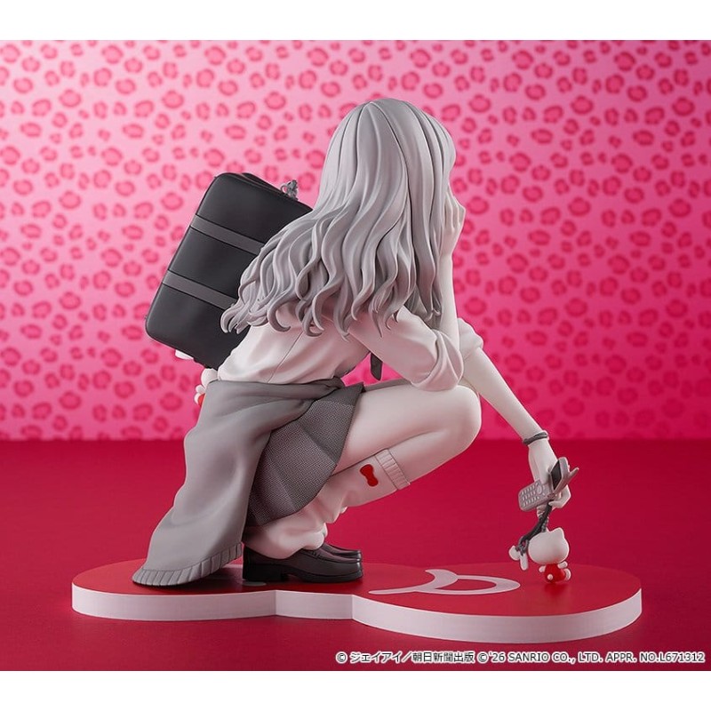 Junji Ito figurine PVC Gyaru Tomie x Hello Kitty 14 cm