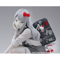 Junji Ito PVC Figure Gyaru Tomie x Hello Kitty 14 cm