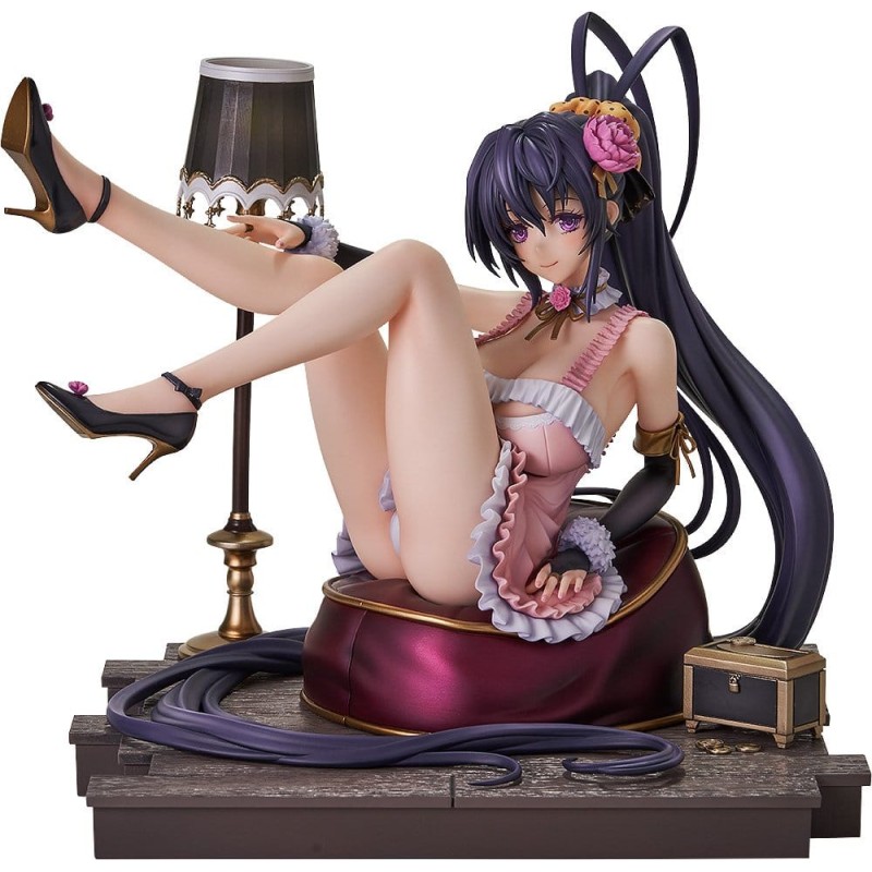 High School DxD figurine PVC 1/6.5 Akeno Himejima Light Novel 15th Anniversary ver. (Renewal Package Edition) 17 cm