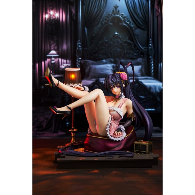High School DxD figurine PVC 1/6.5 Akeno Himejima Light Novel 15th Anniversary ver. (Renewal Package Edition) 17 cm