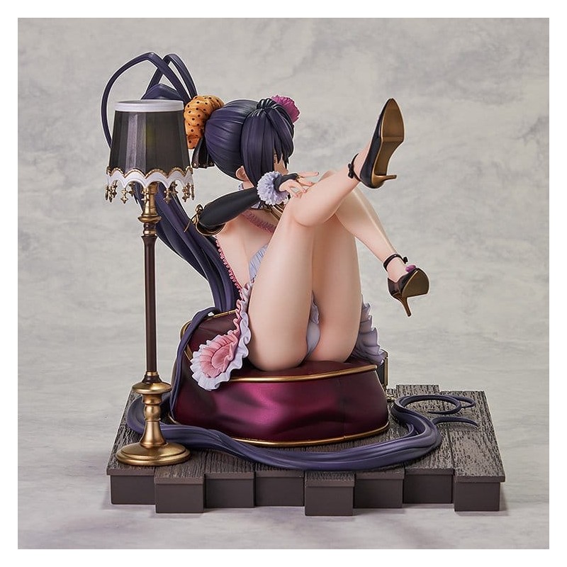 High School DxD PVC Figure 1/6.5 Akeno Himejima Light Novel 15th Anniversary ver. (Renewal Package Edition) 17 cm