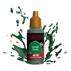 The Army Painter - Warpaints Air Colour Triad - Base - Savage Green