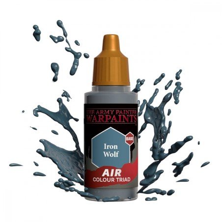 The Army Painter - Warpaints Air Colour Triad - Base - Iron Wolf | 5713799311985