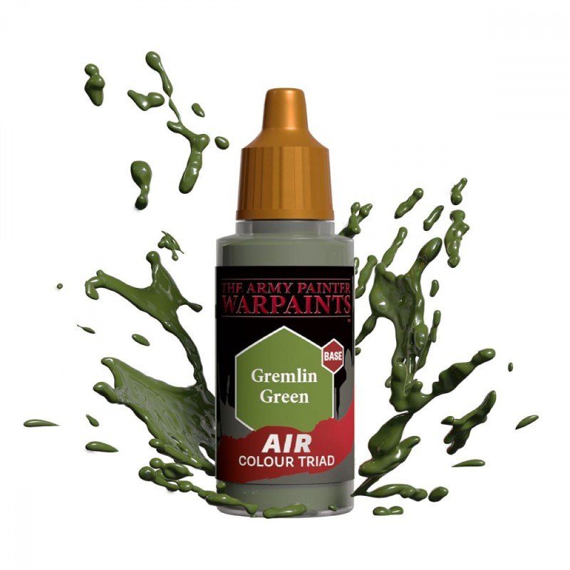 The Army Painter - Warpaints Air Colour Triad - Base - Gremlin Green | 5713799310988