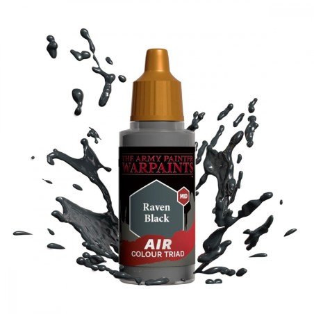 The Army Painter - Warpaints Air Colour Triad - Middentoon - Raven Zwart | 5713799310186