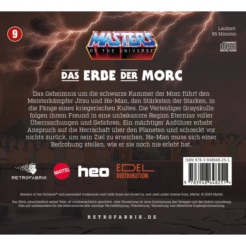 Masters of the Universe Radio Play CD Episode 9: Das Erbe der Morc *Allemand*
