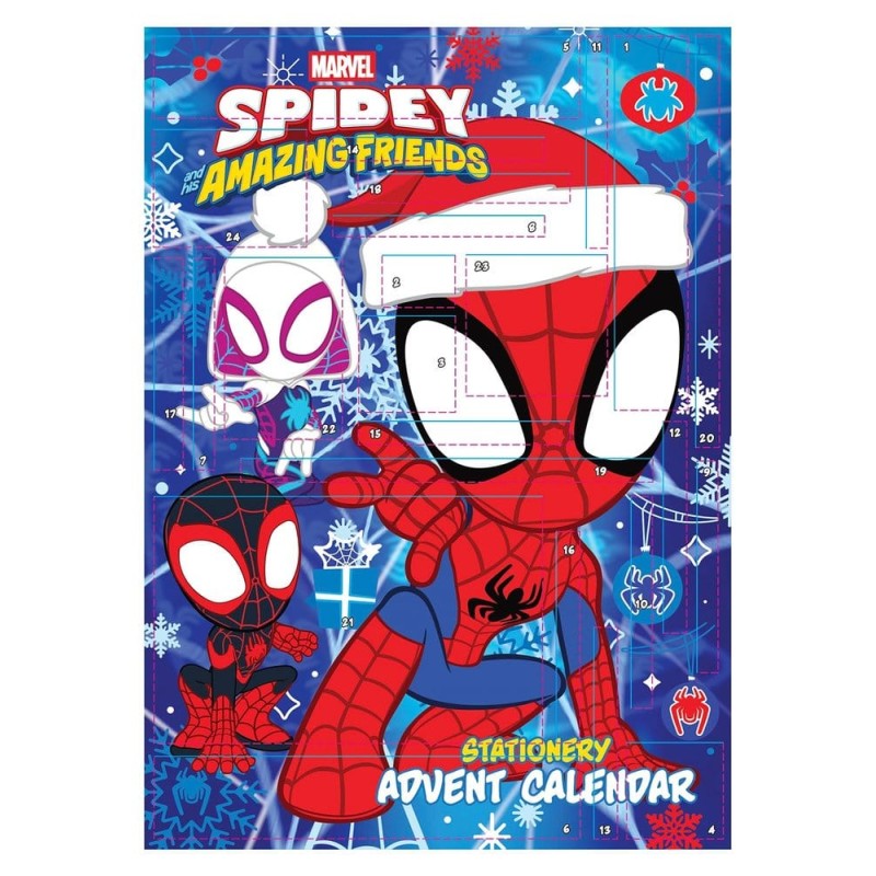 Spider-Man Calendrier de l'Avent Spidey and Friends (2027) Présentoir (8)