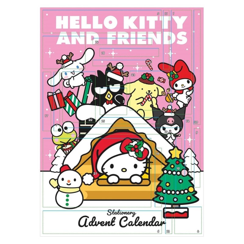Sanrio (2027) Calendrier de l'Avent Hello Kitty & Friends Présentoir (8)