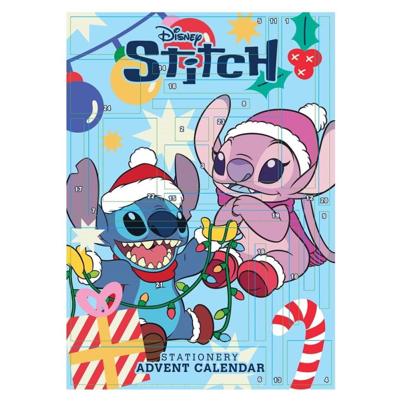 Lilo & Stitch Calendrier de l'Avent Stitch & Angel (2027) Présentoir (8)
