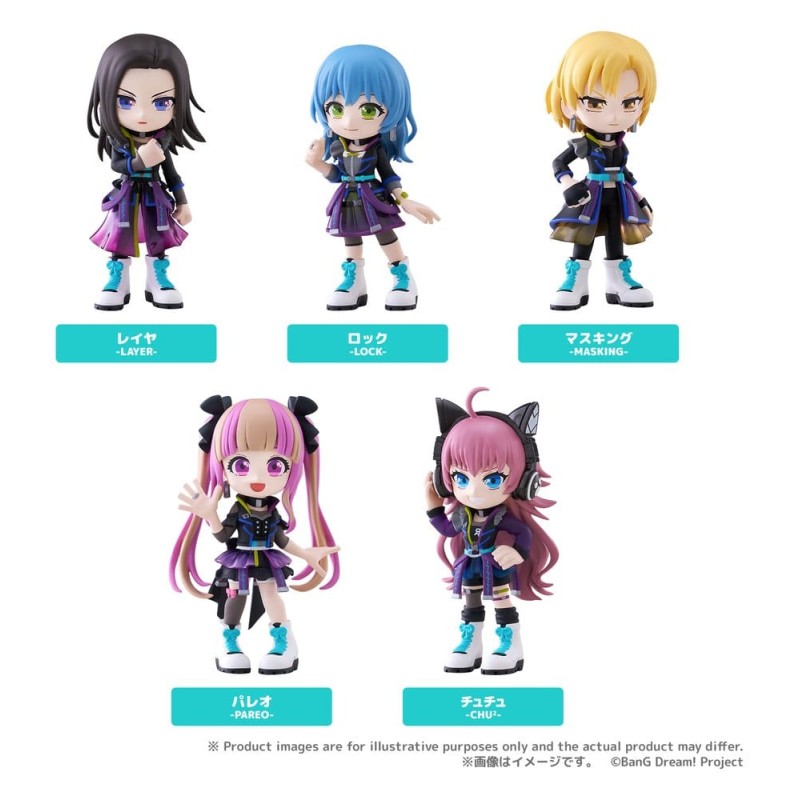 BanG Dream! PalVerse Mini Figures Blind Box Assortment (6)