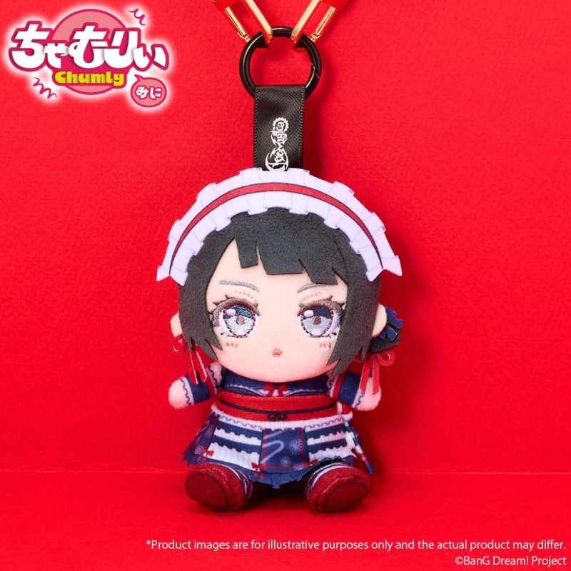 BanG Dream! Chamuri Mini Porte-clés en peluche Ave Mujica Senbi Toryo Ver. Timoris 10 cm
