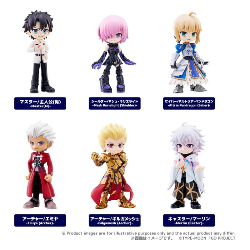 Fate/Grand Order Blind Box présentoir figurines mini PalVerse vol.1 (6)
