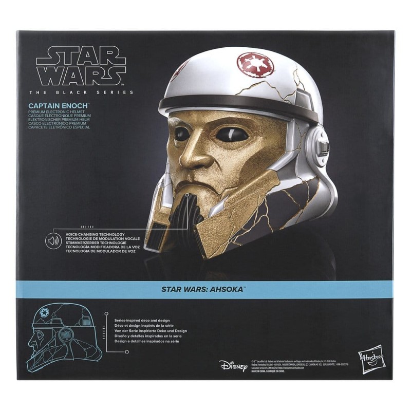 Star Wars: Ahsoka Black Series casque électronique Captain Enoch