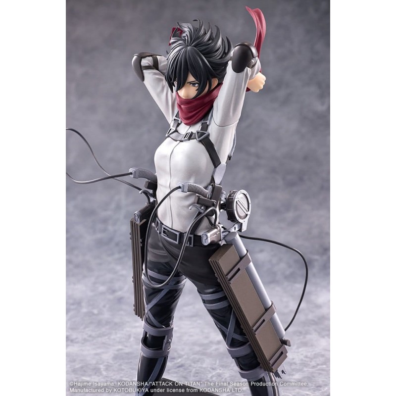 Attack on Titan: The Final Season figurine PVC Oshi Works Mikasa Ackerman The Final Season Ver. 25 cm
