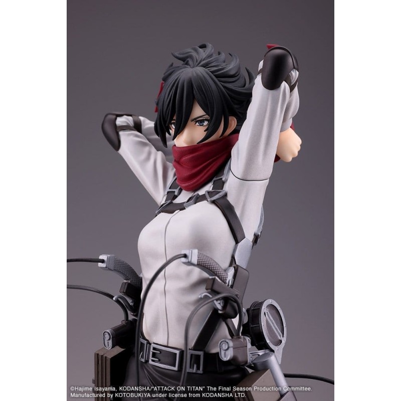 Attack on Titan: The Final Season figurine PVC Oshi Works Mikasa Ackerman The Final Season Ver. 25 cm