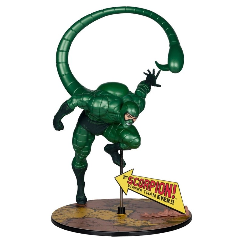 Marvel PVC Statue !/10 Scorpion (Metallic) (The Amazing Spider-Man no.318) (Gold Label) 18 cm