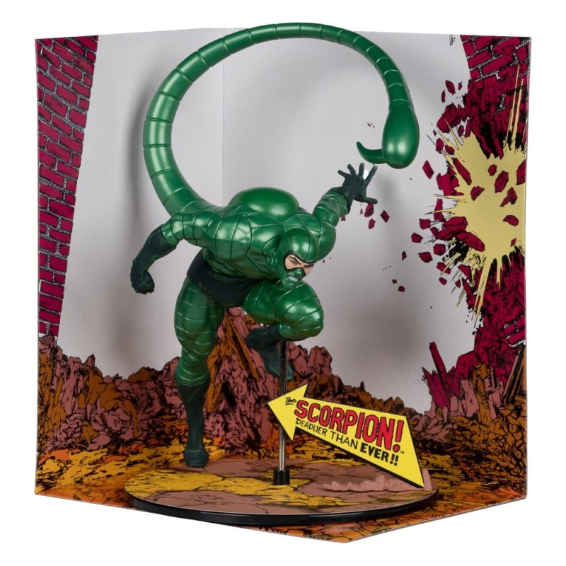 Marvel PVC Statue !/10 Scorpion (Metallic) (The Amazing Spider-Man no.318) (Gold Label) 18 cm