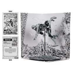 Marvel statuette PVC !/10 Spider-Man (Line Art) (The Amazing Spider-Man no.318) (Gold Label) 17 cm