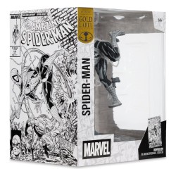 Marvel statuette PVC !/10 Spider-Man (Line Art) (The Amazing Spider-Man no.318) (Gold Label) 17 cm