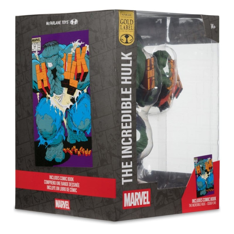 Marvel PVC Statue 1/6 Hulk (The Incredible Hulk no.345) (Gold Label)