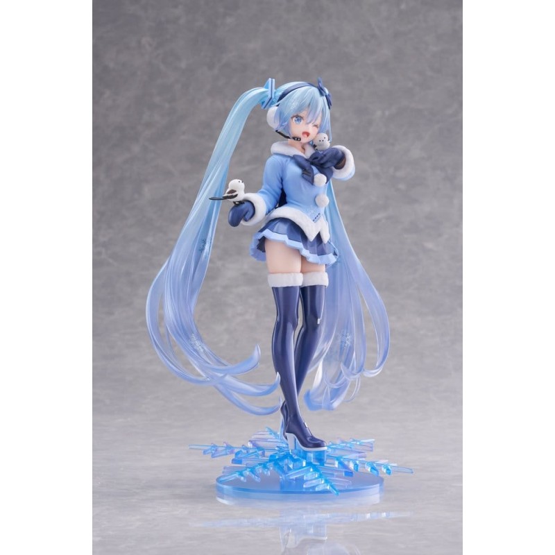 Hatsune Miku figurine PVC AMP+ Snow Miku All Stars 2012 Ver. 25 cm