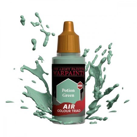 The Army Painter - Warpaints Air Colour Triad - Highlight - Potion Green | 5713799446687