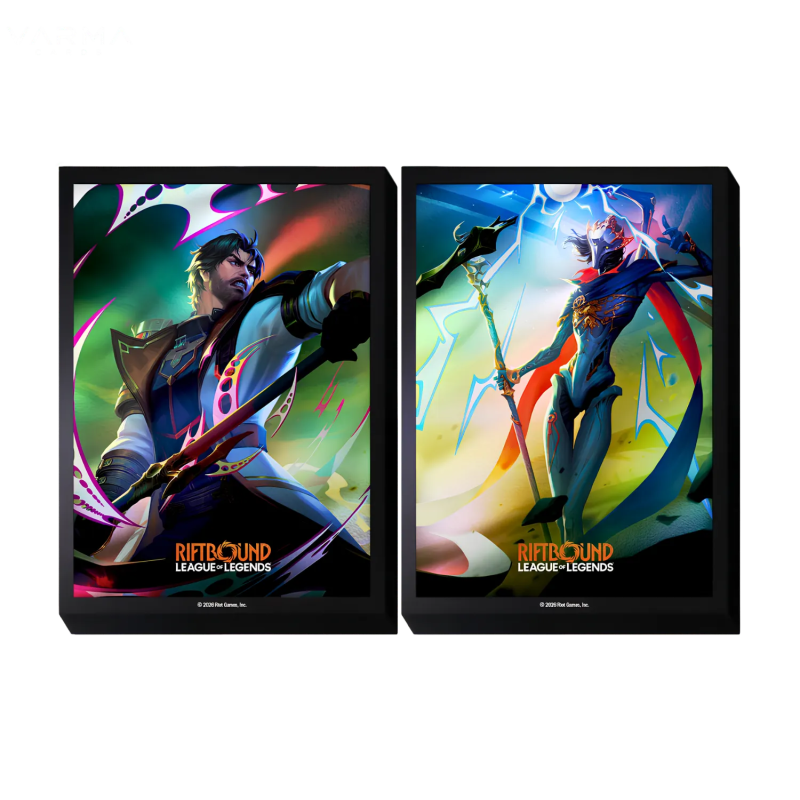 Riftbound: League of Legends TCG: Vendetta - Art Sleeves (2*50 Sleeves) - Jayce vs Viktor