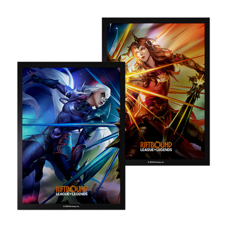 Riftbound: League of Legends TCG: Vendetta - Art Sleeves (2*50 Sleeves) - Diana vs Leona