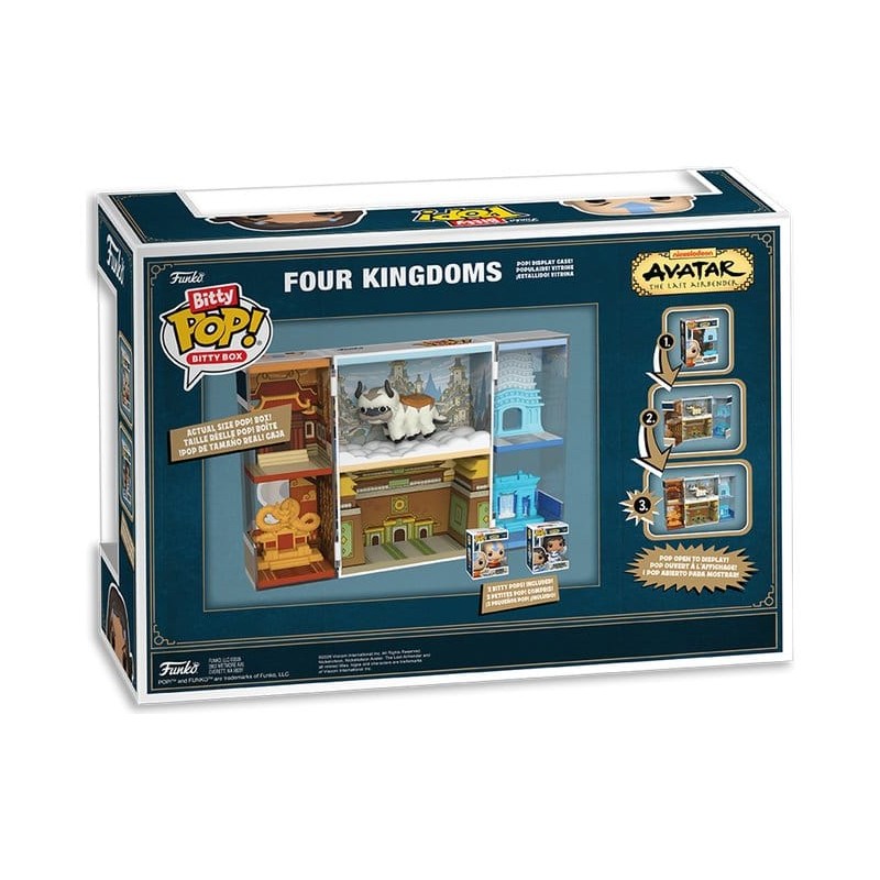 Avatar, le dernier maître de l´air Bitty POP! Bitty Box présentoir avec 2 figurines en vinyle Kingdoms