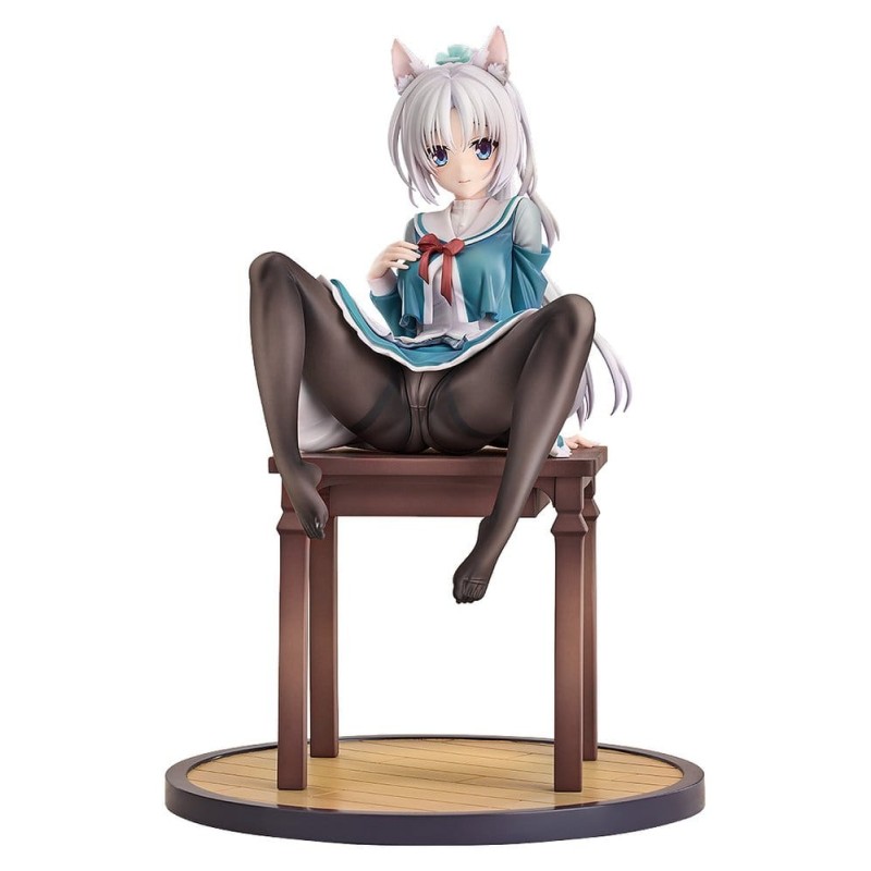 Senren*Banka figurine PVC 1/7 Yoshino Tomotake Animal Ears School Uniform Ver. 21 cm