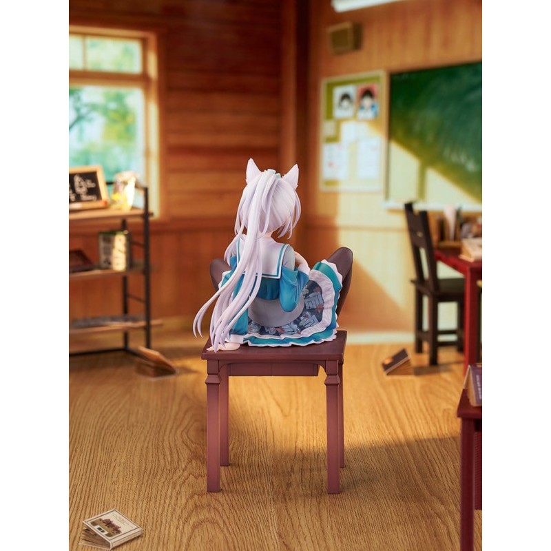 Senren*Banka PVC Figure 1/7 Yoshino Tomotake Animal Ears School Uniform Ver. 21 cm
