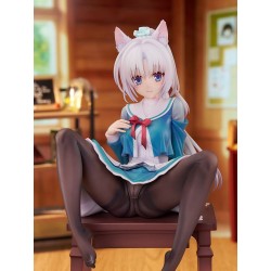 Senren*Banka figurine PVC 1/7 Yoshino Tomotake Animal Ears School Uniform Ver. 21 cm