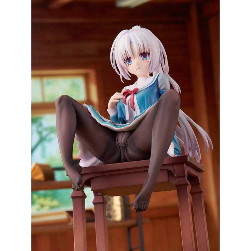 Senren*Banka figurine PVC 1/7 Yoshino Tomotake Animal Ears School Uniform Ver. 21 cm