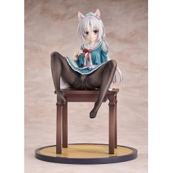 Senren*Banka PVC Figure 1/7 Yoshino Tomotake Animal Ears School Uniform Ver. 21 cm