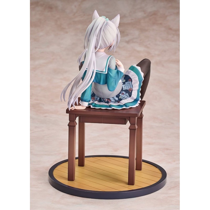 Senren*Banka figurine PVC 1/7 Yoshino Tomotake Animal Ears School Uniform Ver. 21 cm