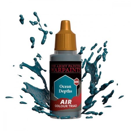 The Army Painter - Warpaints Air Colour Triad - Basis - Oceaan Diepten | 5713799314184