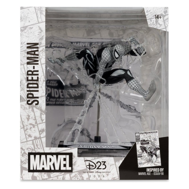 Marvel PVC Statue 1/10 Spider-Man (Marvel Age no.90) (Line Art) 18 cm