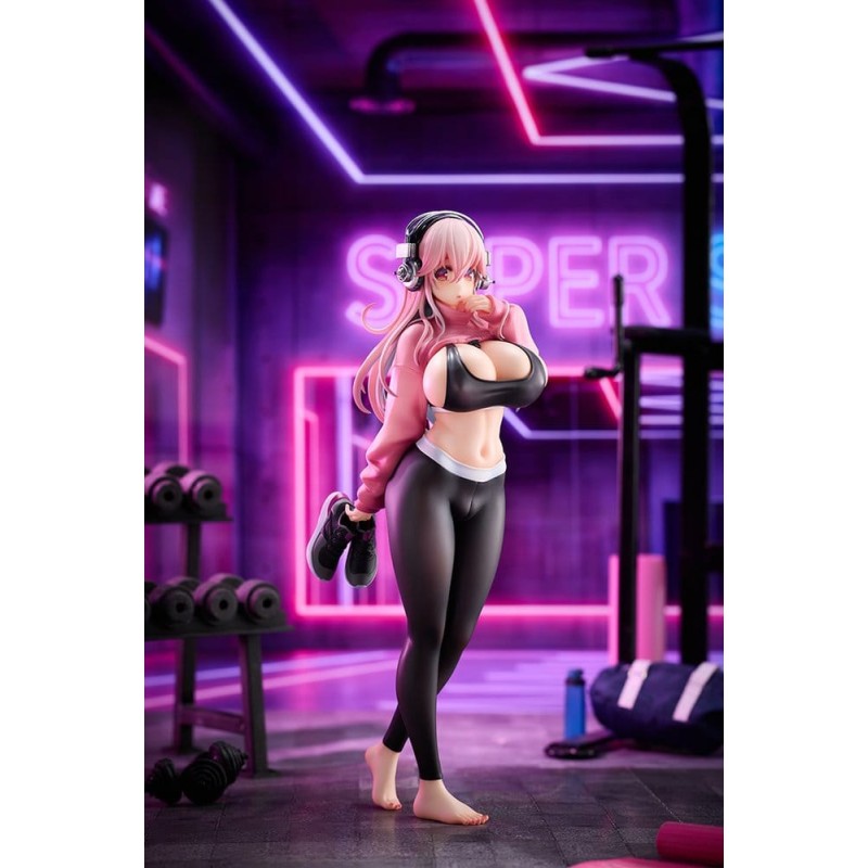 Super Sonico figurine PVC 1/6 Exercise Ver. 27 cm