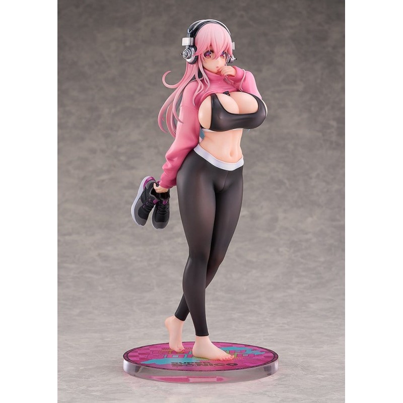 Super Sonico PVC Figure 1/6 Exercise Ver. 27 cm