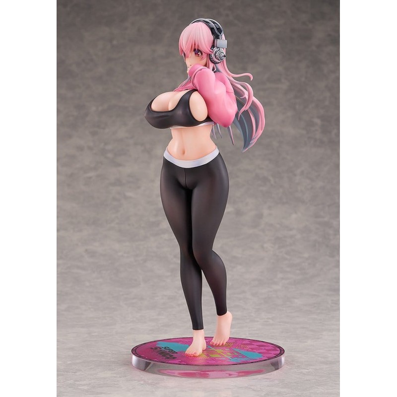 Super Sonico PVC Figure 1/6 Exercise Ver. 27 cm