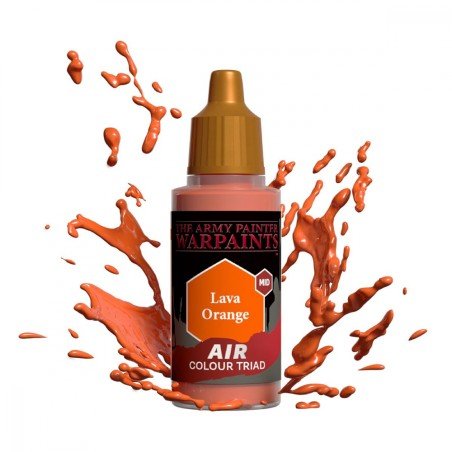 The Army Painter - Warpaints Air Colour Triad - Middentoon - Lava Oranje | 5713799110687