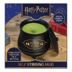 Harry Potter mug Chaudron auto-remuant avec couvercle Magical Locations