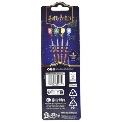 Harry Potter pack 4 stylos gel Magical Locations