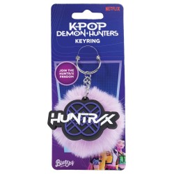 KPop Demon Hunters Porte-clés Pompon Huntr/x