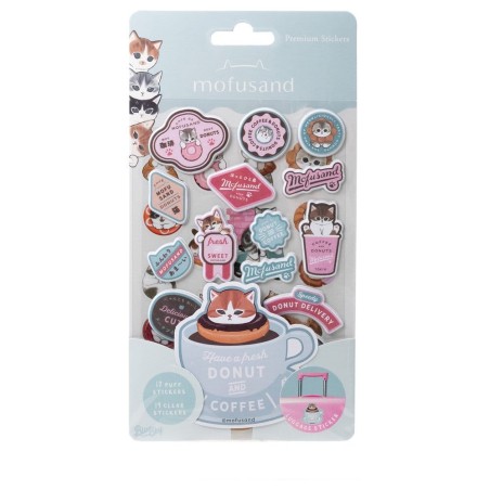 Mofusand Sticker Set Premium